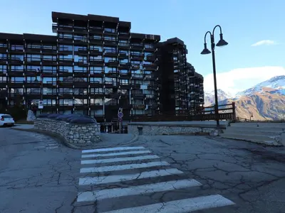 Plan de l'établissement Studio Confort à Tignes avec Balcon, Animaux Acceptés - FR-1-502-515