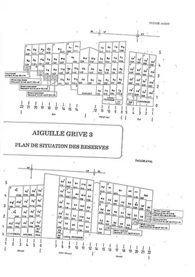 Plan de l'établissement Résidence Aiguille Grive Bat Iii - Appartement 3 pièces 6 personnes en duplex, skis aux pieds, dans le village de Charmettoger à Arc 1800 MAE-6944