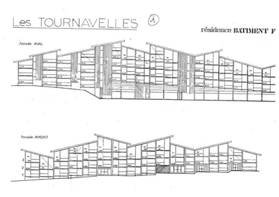Plan de l'établissement Résidence Tournavelles - Appartement 2 pièces 5 personnes au pied des pistes et des commerces, proche de l'ESF et de la garderie dans le village des Vill MAE-1936