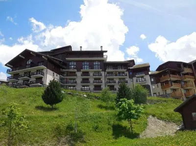Plan de l'établissement Paradiski ski au pied vallandry