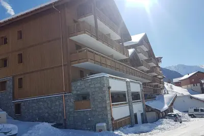 Plan de l'établissement Paradiski nouveau, calme et ensoleillé vallandry