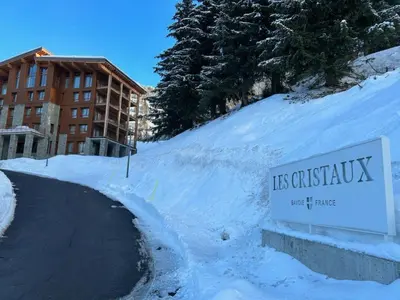 L'établissement Appart chic avec SPA, parking et WIFI - Les Arcs 1800 - FR-1-352-96 en hiver