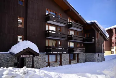 Plan de l'établissement Résidence Croix Du Sud - Magnifique studio rénové · Coeur de station · Vue pistes · Balcon MAE-6311