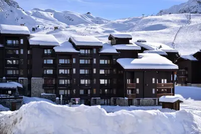 Plan de l'établissement Résidence Agate - Appartement fonctionnel et lumineux · Accès direct aux pistes · Vue pistes MAE-6661