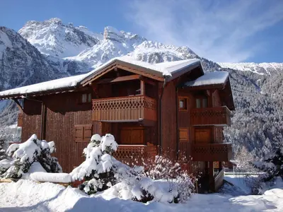 Plan de l'établissement Appartement 3 pièces avec terrasse - Pralognan - FR-1-464-228
