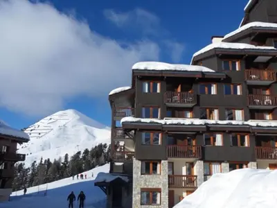 Plan de l'établissement Appartement 10 personnes avec cheminée, Belle Plagne - FR-1-181-2818