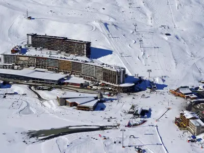 L'établissement Studio confortable 2 pers, au pied des pistes à Tignes - FR-1-502-560 en hiver