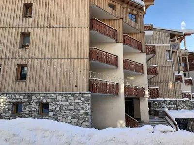 L'établissement Appart 2 pièces idéal à Tignes, 5 pers, proche pistes et commodités - FR-1-641-101 en hiver