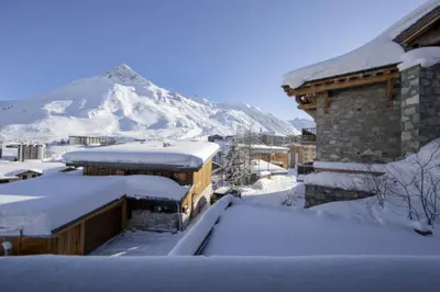 L'établissement Chalet Les Martin's 1 en hiver