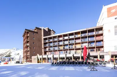 L'établissement Résidence Aiguille Rouge - Studio 4 personnes Aiguille Rouge MAE-5454 en hiver