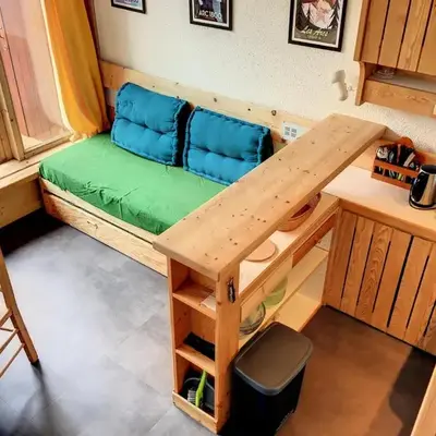 Résidence Aiguille Grive 1 - Duplex mezzanine 4 personnes au calme MAE-5514