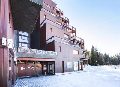 L'établissement Résidence Belles Challes - Studio 4 personnes pied des pistes MAE-6514 en hiver