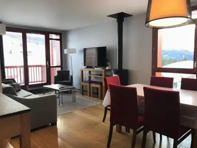 Télévision ou salle de divertissement dans l'établissement Résidence Monarques Edenarc - Appartement de standing 3 Pièces 6 personnes MAE-7774