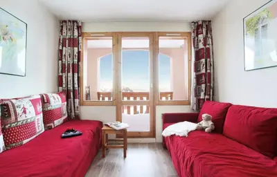 Coin salon dans l'établissement Résidence La Licorne - maeva Home - Studio 4 personnes - Confort MAE-8691