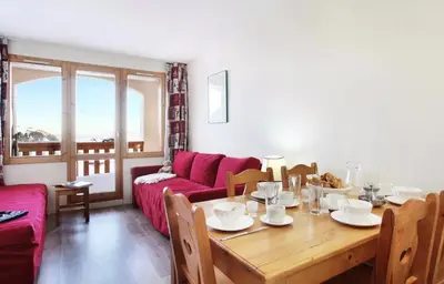 Coin salon dans l'établissement Résidence La Licorne - maeva Home - Studio 4 personnes - Confort MAE-8691