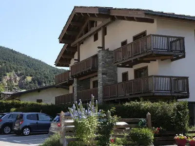 Vue générale sur la montagne ou vue sur la montagne depuis l'appartement
