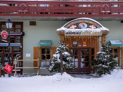 L'établissement Arc 1950 - Appartement cosy 4 pers, wifi, skis aux pieds - FR-1-686-47 en hiver
