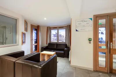 Coin salon dans l'établissement Studio Coin Nuit 4 Personnes MAE-2351