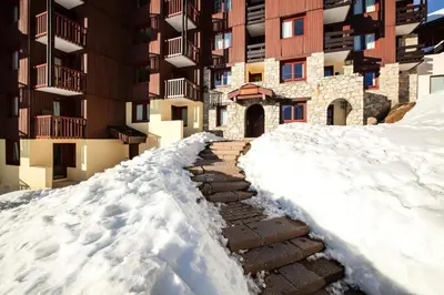 L'établissement Studio Coin Nuit 4 Personnes MAE-2351 en hiver