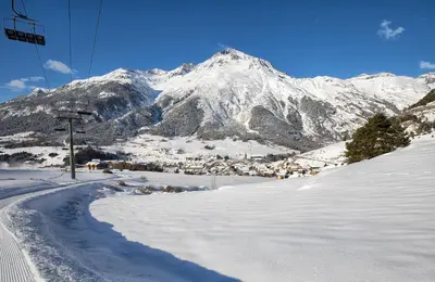 L'établissement Balcons C 001 PARC NAT VANOISE appart 5 pers en hiver