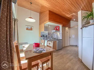 Plan de l'établissement Studio confortable à Aussois, 4 pers, Animaux acceptés, WiFi - FR-1-840-35