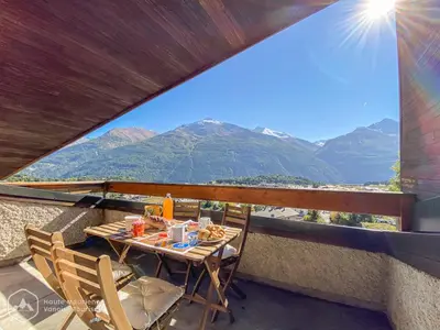 Plan de l'établissement Studio confortable à Aussois, 4 pers, Animaux acceptés, WiFi - FR-1-840-35
