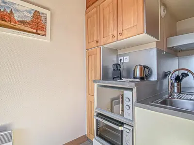Plan de l'établissement Studio confortable à Aussois, 4 pers, Animaux acceptés, WiFi - FR-1-840-35