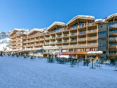 L'établissement Appartement haut de gamme, au pied des pistes, avec WIFI - FR-1-694-432 en hiver