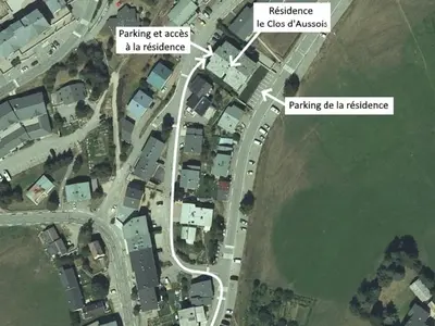 Plan de l'établissement Appartement spacieux pour 6 personnes à Aussois avec WIFI - FR-1-508B-52