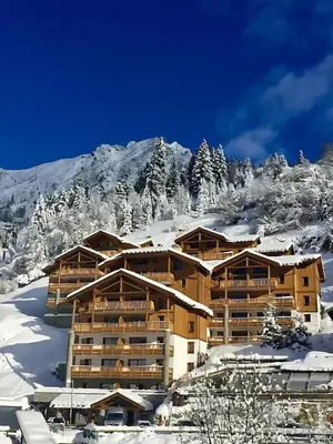 L'établissement Arpette Appartement 2/4 personnes au pied des pistes en hiver