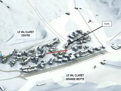 L'établissement Confortable Apt 8 Pers, Pieds des Pistes, Balcon, Animaux Bienvenus - FR-1-502-464 en hiver