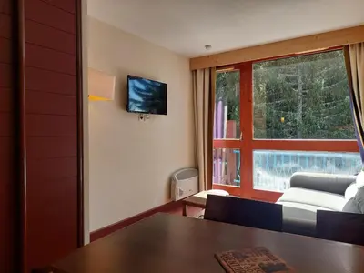 Plan de l'établissement Studio confortable, ski aux pieds, balcon sud, 4 personnes - FR-1-346-586