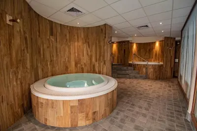 Salle de bains dans l'établissement Combe –Spacieux appartement 4/6 personnes avec grand balcon