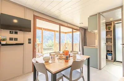 Plan de l'établissement Résidence Camping La Buidonniere - Chalet confortable et lumineux en pleine nature MAE-1073