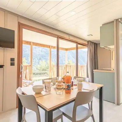 Résidence Camping La Buidonniere - Chalet confortable et lumineux en pleine nature MAE-1073