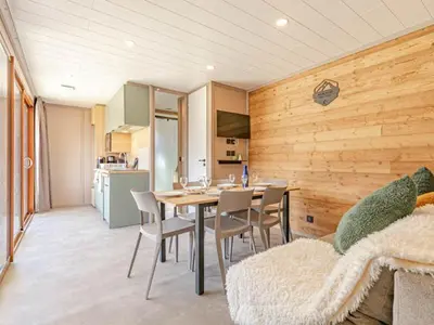 Cuisine ou kitchenette dans l'établissement Chalet lumineux avec vue, 6 pers, à Aussois - FR-1-840-54