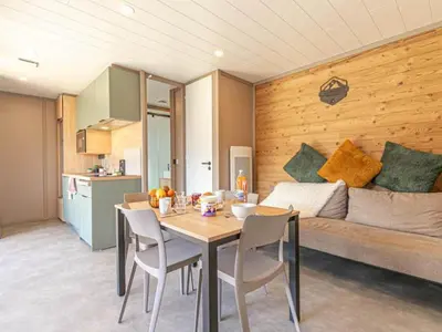 Plan de l'établissement Chalet confortable 4 pers, vue montagne, terrasse - FR-1-840-55