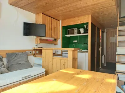 Cuisine ou kitchenette dans l'établissement Duplex calme et lumineux avec balcon exposé sud-est - FR-1-346-594
