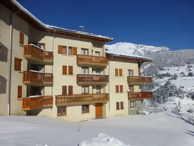 Plan de l'établissement Aussois : Appartement 4 pers, 28m², balcon vue montagne - FR-1-508B-55
