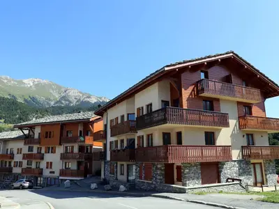 Plan de l'établissement Aussois : Appartement 4 pers, 28m², balcon vue montagne - FR-1-508B-55