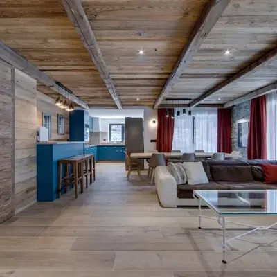 Appartement rénové 4 chambres ski aux pieds avec parking à Val-d'Isère - FR-1-862-9