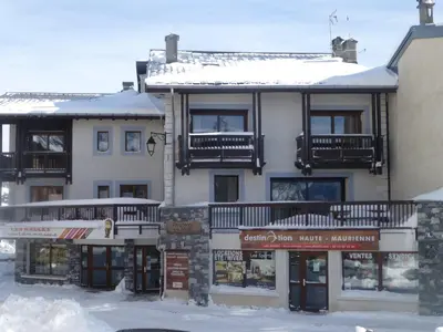 Plan de l'établissement Appartement 3 étoiles pour 6 à Aussois avec terrasse et WiFi - FR-1-508B-60