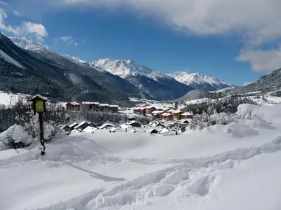 L'établissement Terrasses E 208 - PARC NAT VANOISE appart 4 pers en hiver