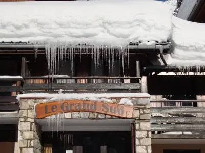 L'établissement Studio à Pralognan avec balcon ensoleillé pour 4 personnes - FR-1-464-69 en hiver