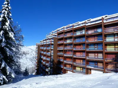 L'établissement Studio 3 pers, proche pistes et commerces, Arc 1800, Les Arcs - FR-1-411-112 en hiver