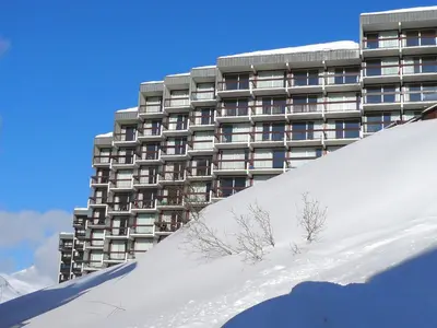 L'établissement Studio Grandes Platières I-26 by Interhome en hiver