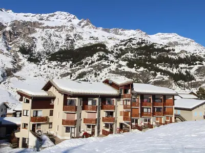 Plan de l'établissement Appartement cosy pour 5 à Val Cenis Lanslevillard, résidence Les Hauts de Val Cenis, pied des pistes - FR-1-508-82
