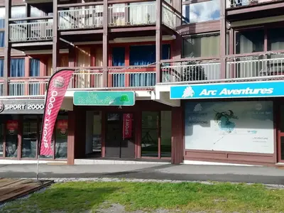 Plan de l'établissement Appartement 2 pièces, 5 pers., animaux admis, balcon aux Arcs 1800 - FR-1-411-269
