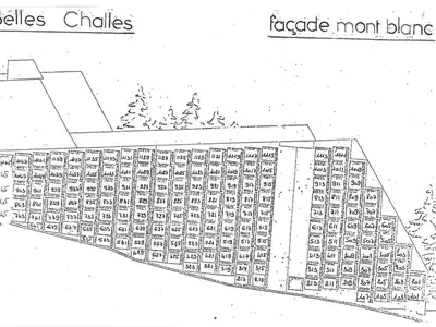 Plan de l'établissement Studio skis aux pieds pour 4 personnes à Arc 1800 - FR-1-411-265