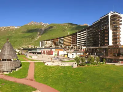 Plan de l'établissement Studio cosy pour 2 à Tignes, animaux acceptés, au pied des pistes - FR-1-411-481